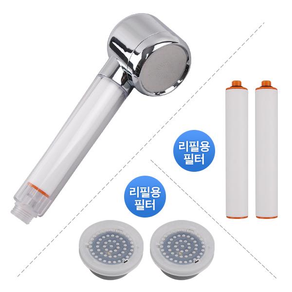 수전/샤워기필터/로미오/카본/2P/CN